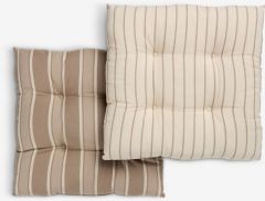 Đệm ngồi | MISTEL | cotton | vàng cát | R40xD40xC7cm