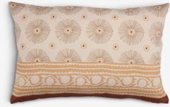 Vỏ gối trang tr&iacute; | KATTEFOT | cotton | m&agrave;u latte/n&acirc;u | R40xD60cm