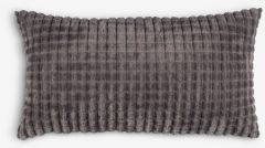 Gối trang tr&iacute; | HAGTORN | polyester | x&aacute;m | R30xD50cm