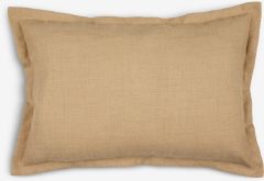 Vỏ gối trang tr&iacute; | NATTVIOL | polyester | m&agrave;u latte | R40xD60cm