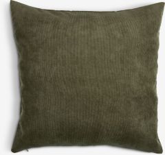 Vỏ gối trang tr&iacute; | DUSKULL | polyester | xanh l&aacute; | R50xD50cm