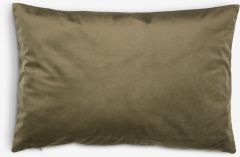 Vỏ gối trang tr&iacute; | ERTEVIKKE | polyester | xanh olive đậm | R40xD60cm