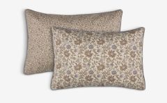 Vỏ gối trang tr&iacute; | HYACINT | cotton | be/t&iacute;m nhạt | R40xD60cm