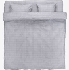 Bộ vỏ chăn gối đ&ocirc;i k&egrave;m ga cotton | KAJSA | t&iacute;m nhạt | R200xD220cm/R240xD260cm/R50xD70cm