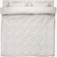 Bộ vỏ chăn gối đ&ocirc;i k&egrave;m ga cotton | SUSSI | trắng | R200xD220cm/R240xD260cm/R50xD70cm