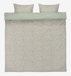 Bộ vỏ chăn gối đ&ocirc;i cotton | JOSEFINE | xanh l&aacute; | R200xD220cm/R50xD70cm