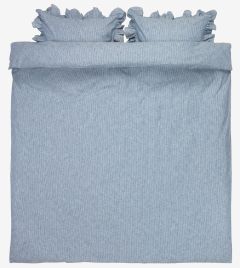 Bộ vỏ chăn gối đôi cotton | NINNA | xanh | R200xD220cm/R50xD70cm