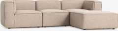 Sofa đổi g&oacute;c | SKIBBY |vải polyester | v&agrave;ng c&aacute;t | R258xS183xC69cm