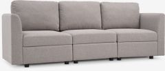 Sofa 3 chỗ | OKSBY | vải polyester | vàng cát | R223xS78xC84cm