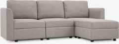 Sofa đổi góc | OKSBY | vải polyester | vàng cát | R223xS78/143xC84cm