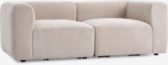 Sofa 2 chỗ | SKEJBY | vải polyester | vàng cát | R184xS92xC64cm