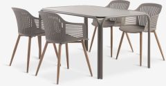 Bộ b&agrave;n ăn RAUMA D140 + VANTORE