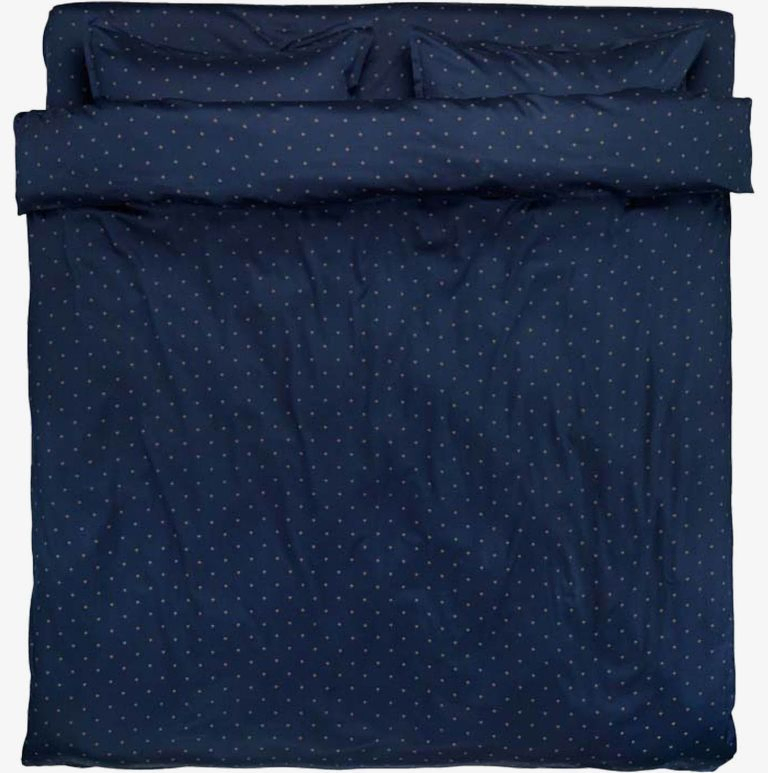 Bộ vỏ chăn gối đôi kèm ga Cotton Sateen Stella - Xanh