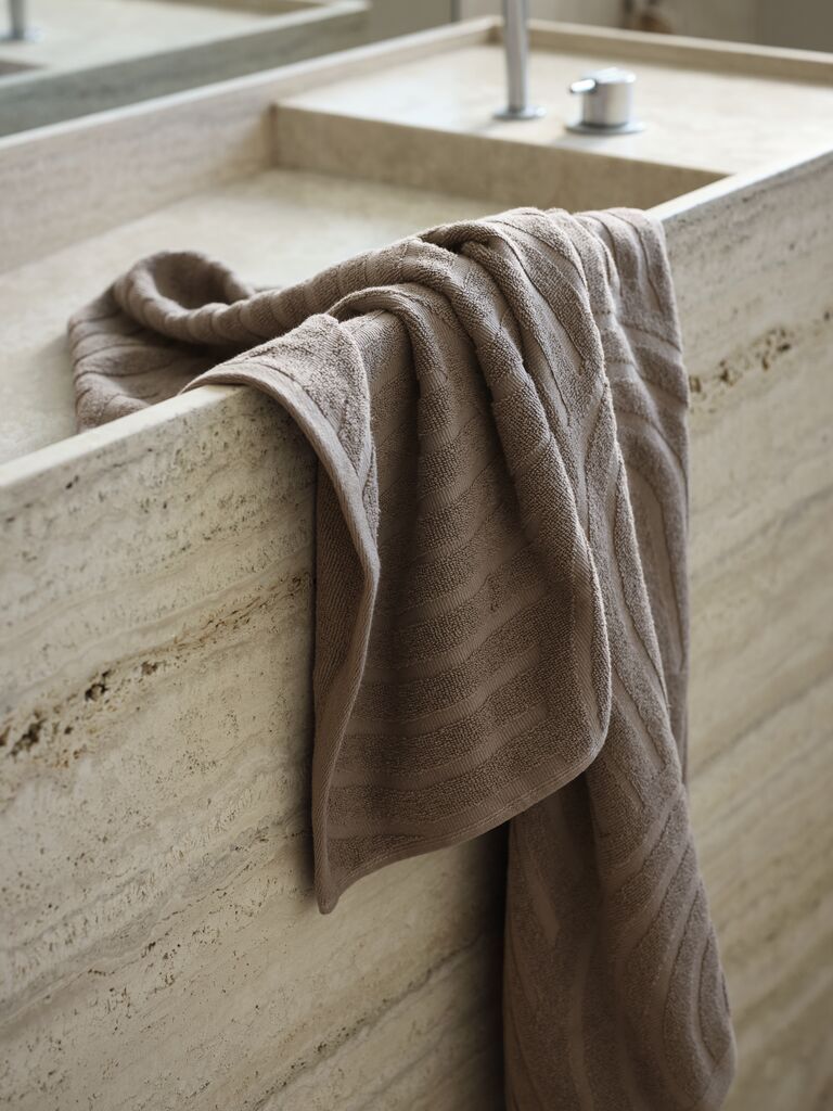 Khăn tắm cotton | IDALA | vàng cát đậm | R65xD130cm