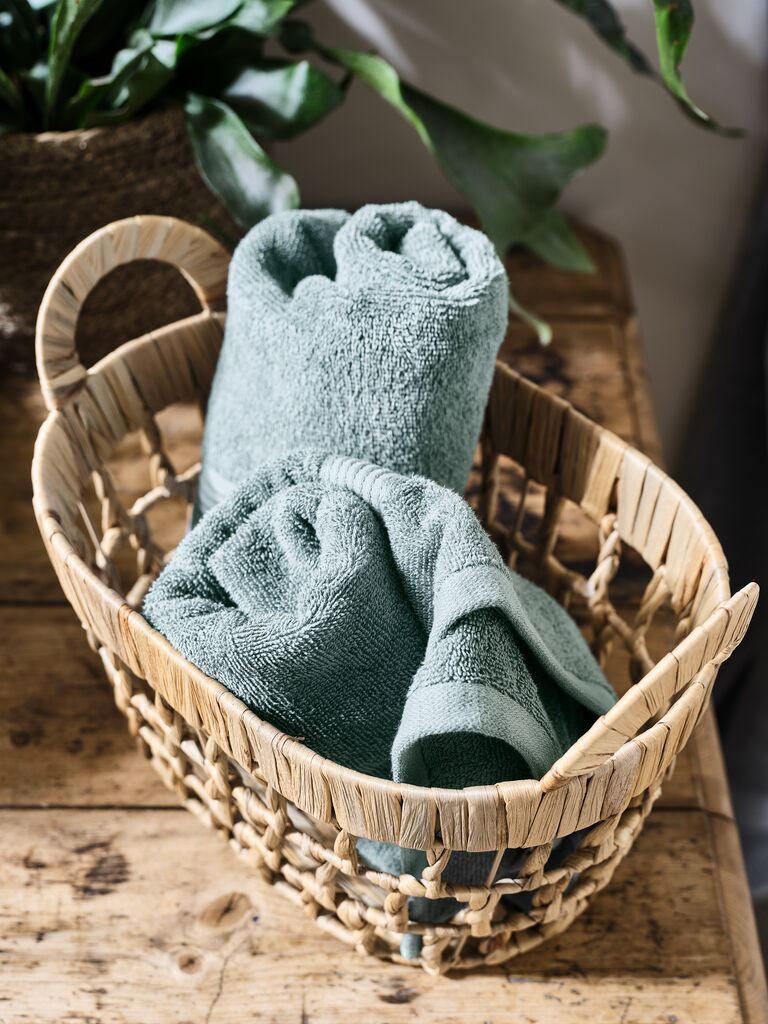 Khăn tắm cotton | KARLSTAD | xanh x&aacute;m | R70xD140cm