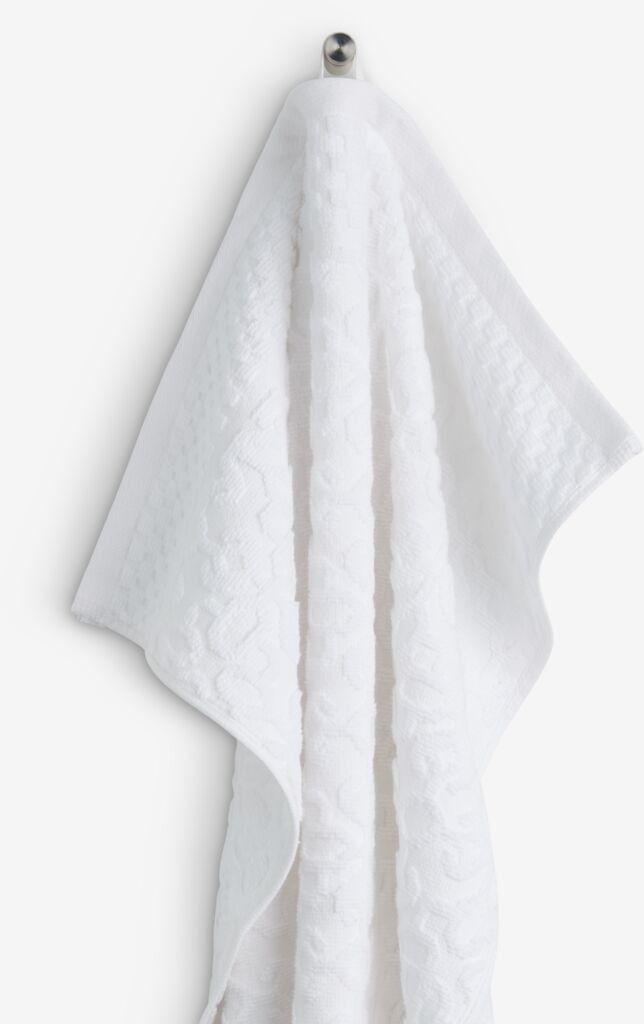 Khăn tắm cotton Stidsvig trắng r70x140cm