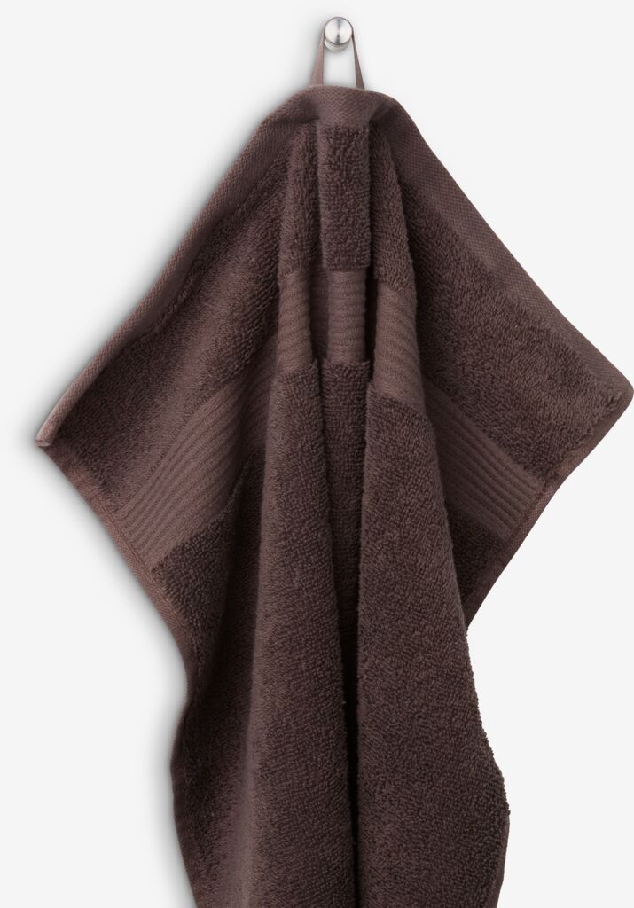 Khăn tắm Cotton Karlstad Nâu Đậm