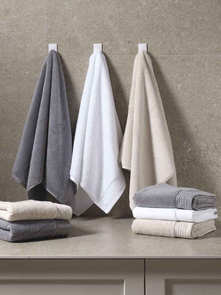 Khăn tắm cotton | SORUNDA | trắng | R70xD140cm