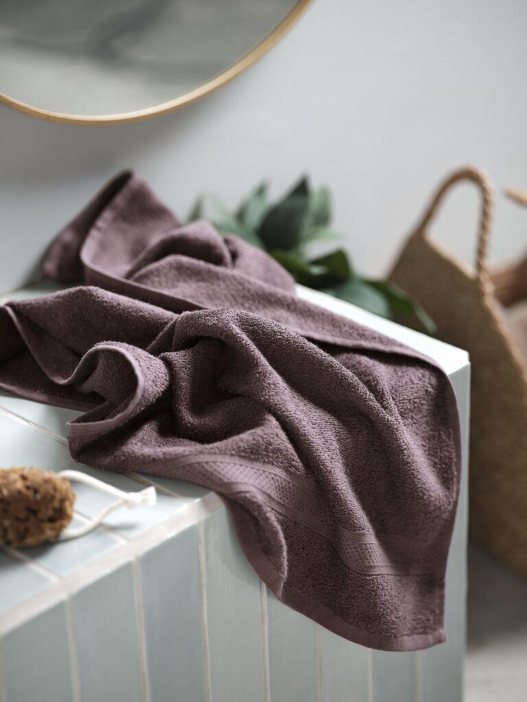 Khăn tắm cotton | UPPSALA | tím trầm | R65xD130cm
