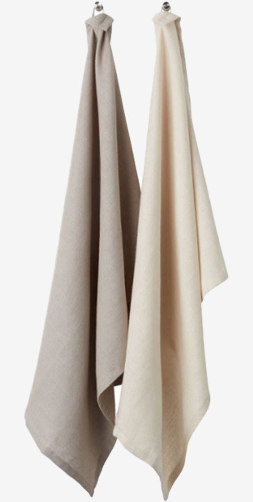 Bộ 2 khăn đa năng cotton | SAV | be/xám | R50xD70cm