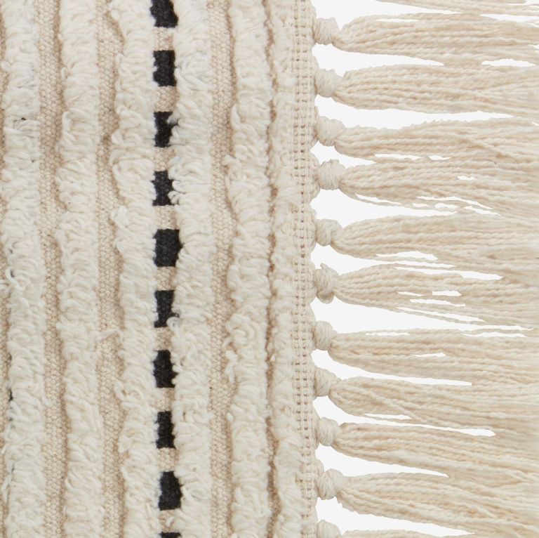Thảm phòng tắm | NISSAFORS | cotton | màu tự nhiên | R50xD80cm