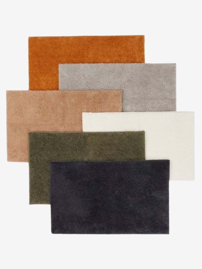 Thảm phòng tắm | KARLSTAD | polyester | xanh olive | R50xD80cm