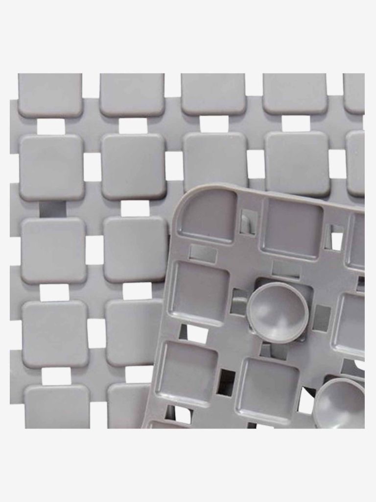 Thảm phòng tắm chống trượt | VITTINGE | cao su | xám | R55xD55cm