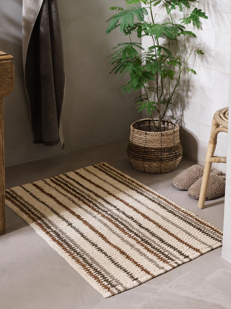 Thảm phòng tắm | SUNDBORN | cotton | nhiều màu | R60xD90cm