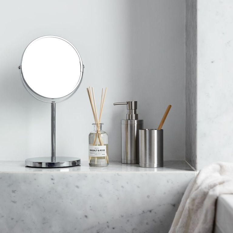 Cốc đựng bàn chải | MEDLE | inox | màu inox | Ø6xC9cm