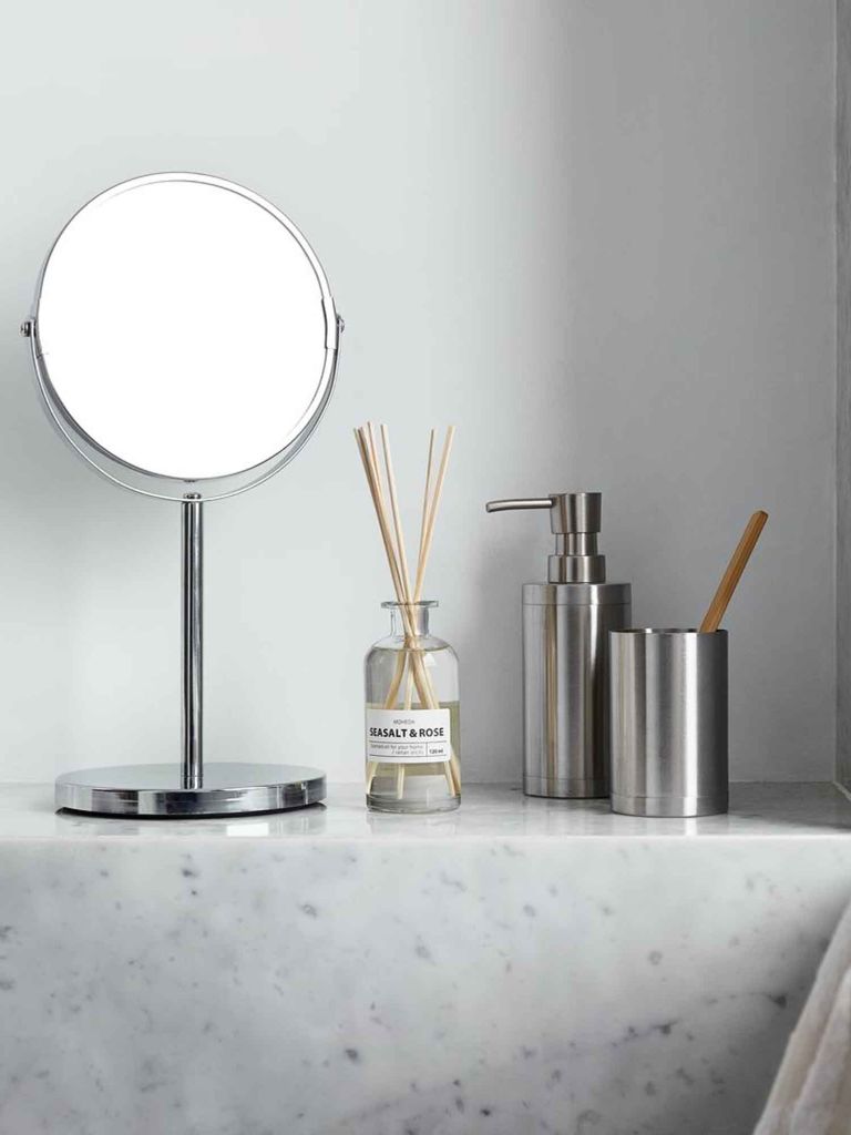 Cốc đựng bàn chải | MEDLE | inox | màu inox | Ø6xC9cm