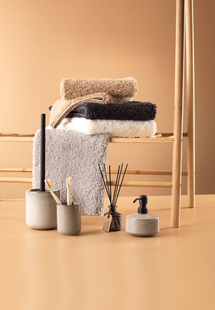 Bình xịt xà phòng | KISA | gốm | xám | Ø11xC13cm