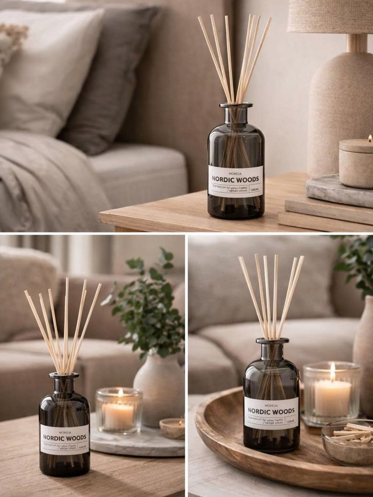 Tinh dầu thơm | MOHEDA | hương gỗ bắc âu | Ø5xC11cm | 120ml