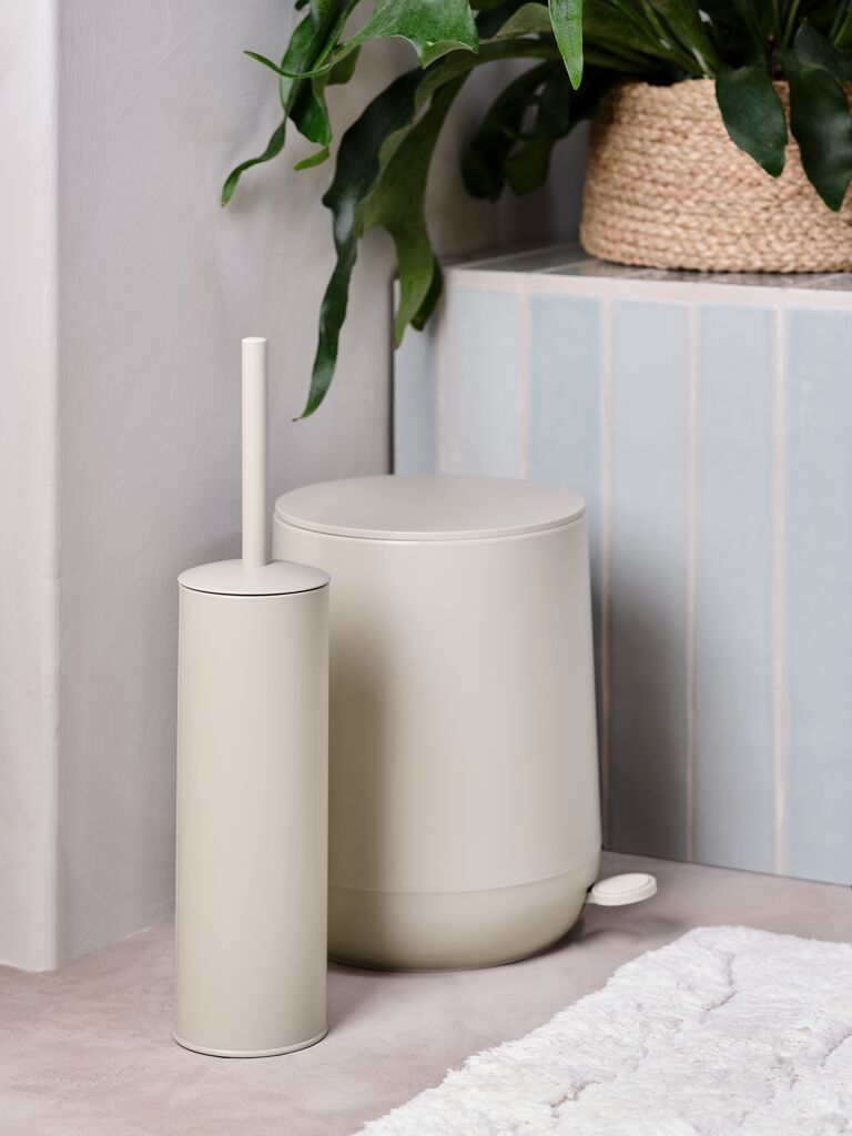 Chổi cọ toilet | BALSBY | thép/nhựa PP | be | Ø10xC42cm