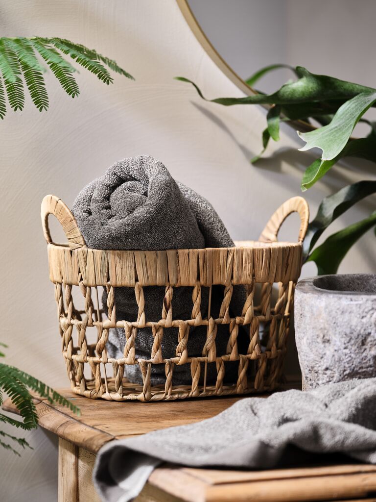 Giỏ đa năng | HULU | lục b&igrave;nh | m&agrave;u tự nhi&ecirc;n | R24xD34xC26cm