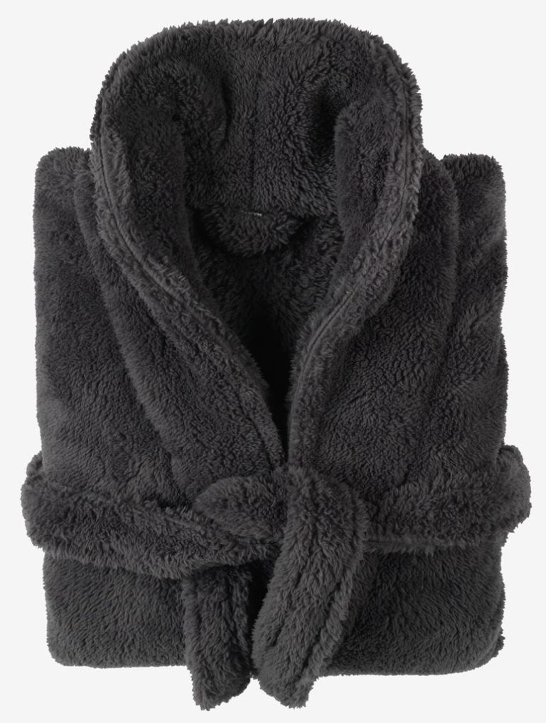 Áo choàng tắm | SIMRIS | microfiber | xám đậm | S/M
