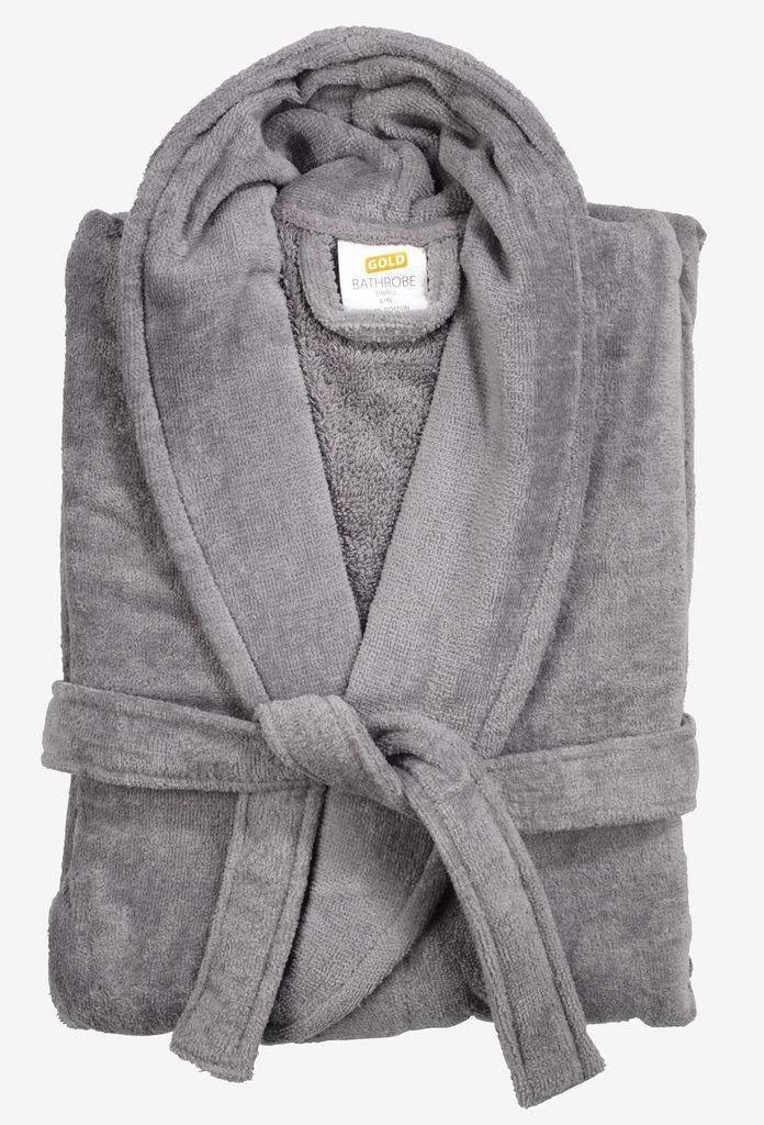 Áo choàng tắm | TIBRO | cotton | xám | S/M