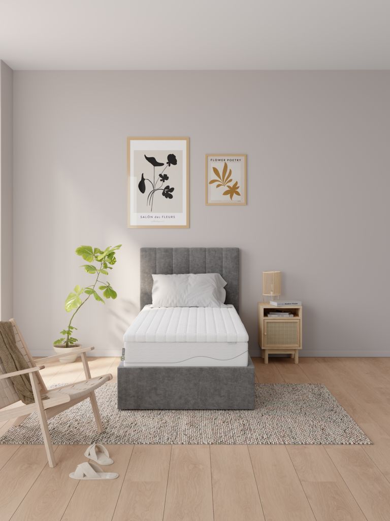 Nệm topper | KJELLA DREAMZONE | mút | R90xD200xC6cm
