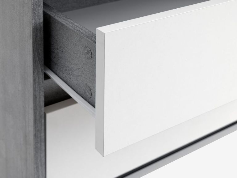 Tủ ngăn kéo | BILLUND | gỗ công nghiệp | trắng/xám | R71xS39xC90cm