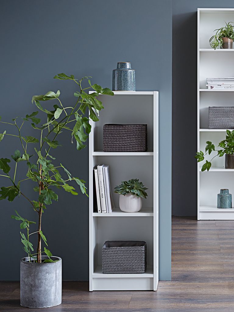 Kệ sách 3 tầng | HORSENS | gỗ công nghiệp | trắng | R40xS30xC120cm