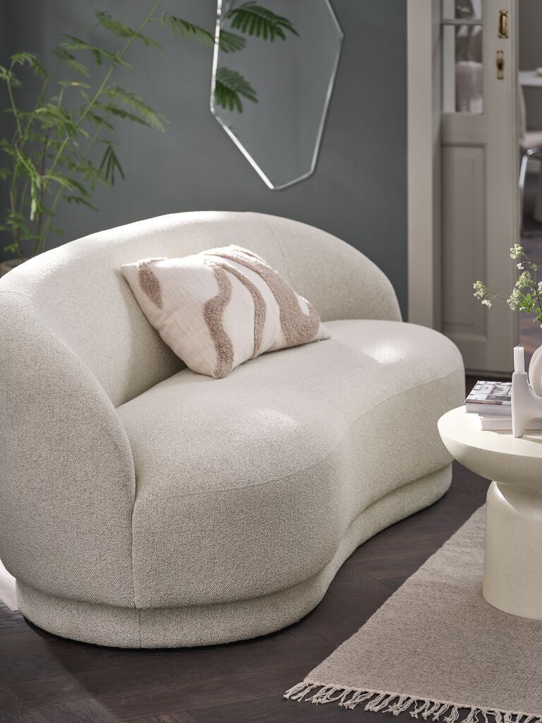Sofa 3 chỗ | ANDRUP | vải polyester | be | R191xS86xC76cm