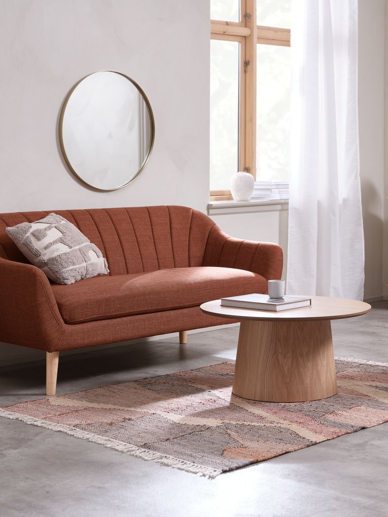 Sofa 2.5 chỗ | EGEDAL | vải polyester | n&acirc;u | R170xS81xC78cm