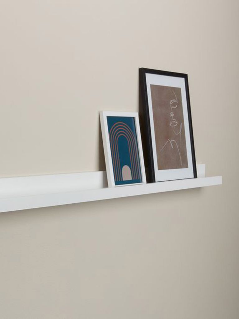 Kệ trưng tranh | AVNEDE | gỗ công nghiệp | trắng | R115xS7xC6cm