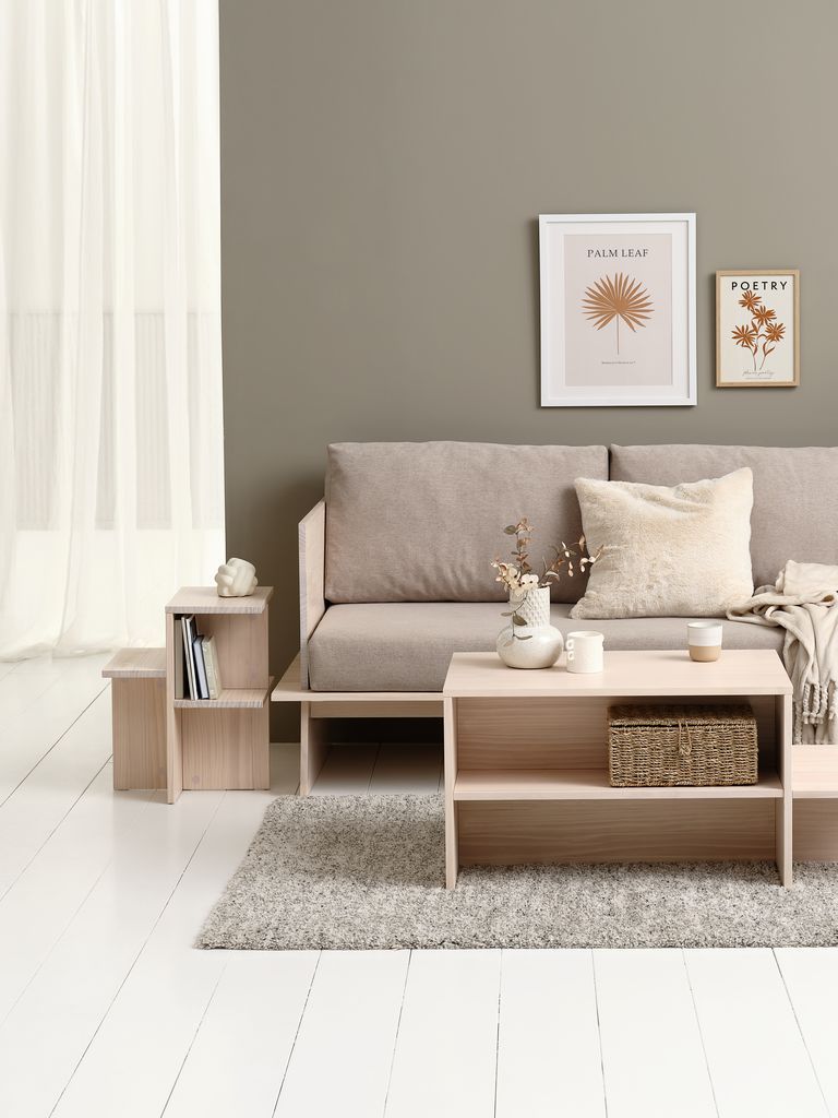 Kệ đa năng | SOLLERUP | gỗ thông | màu tự nhiên | R33xD40xC50cm