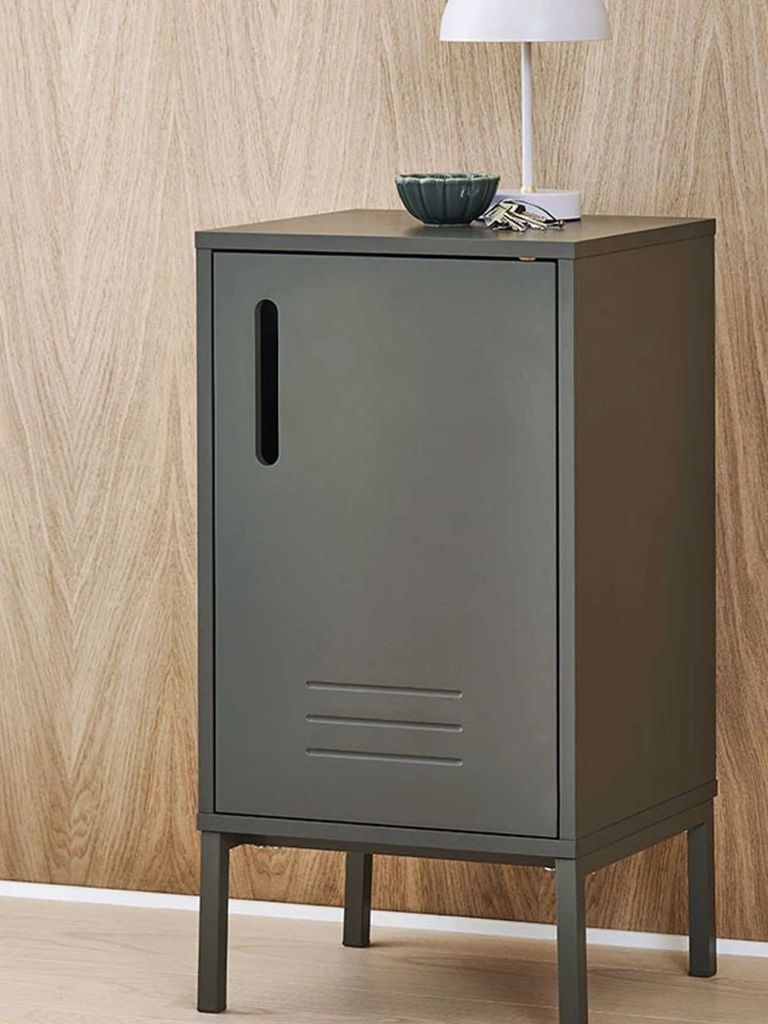 Tủ đồ | GIVE | gỗ công nghiệp/kim loại | xanh | R37xS35xC70cm