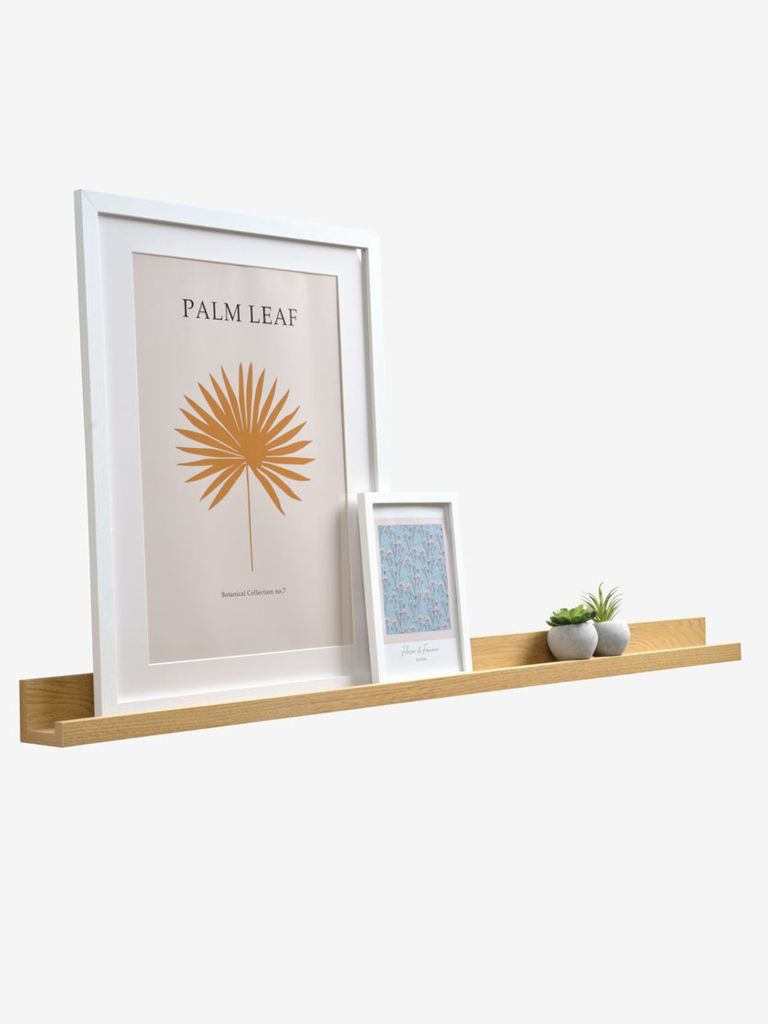 Kệ trưng tranh | AVNEDE | gỗ công nghiệp | màu sồi | R115xS7xC6cm