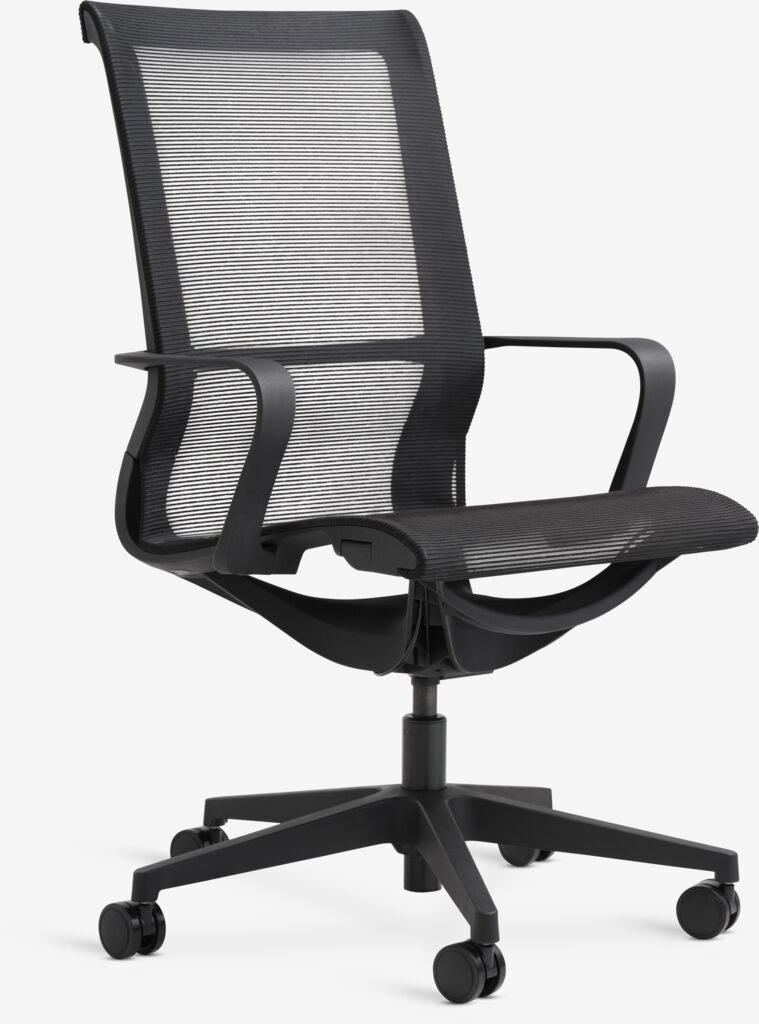 Ghế làm việc Folby PP đen
