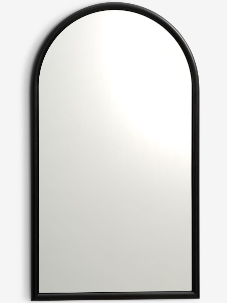 gương treo tường khung kim loại đen 40x70cm