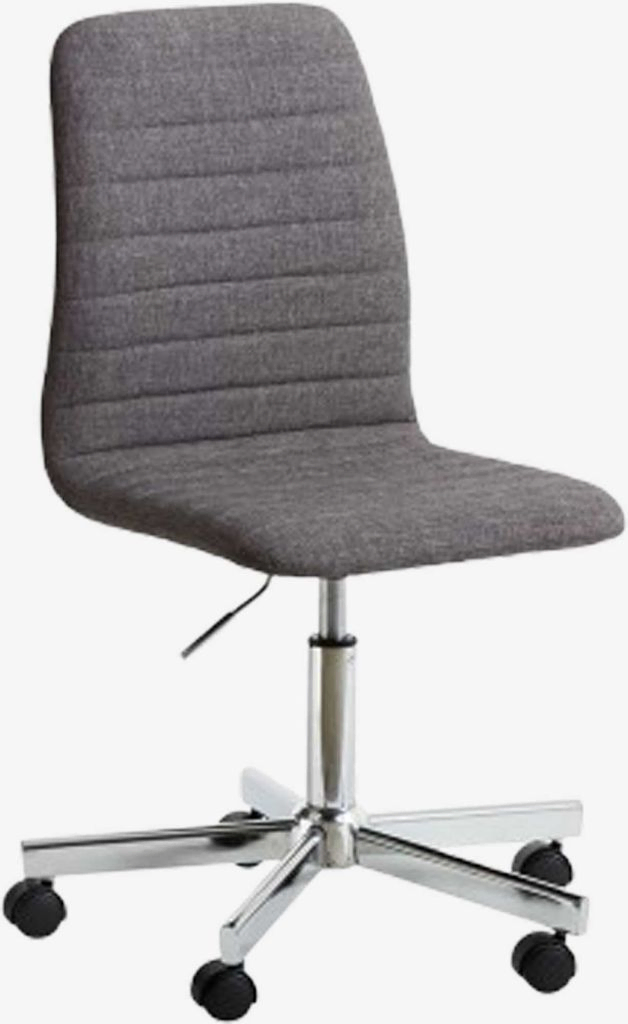 Ghế làm việc | ABILDHOLT | vải polyester | xám | R43xS56xC84/96cm