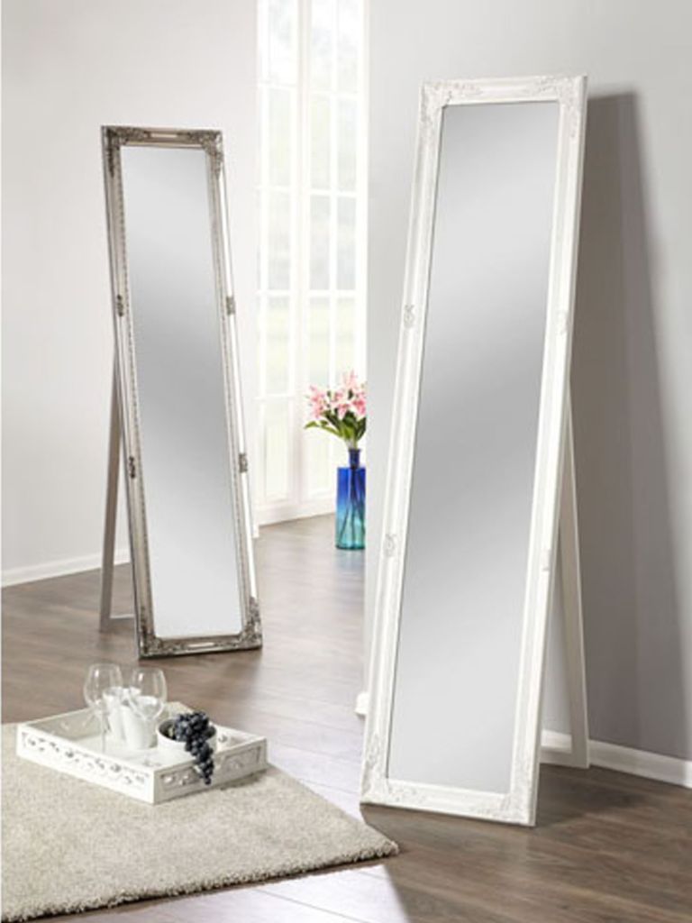 Gương | NORDBORG | gỗ công nghiệp/gương | bạc | R40xS39xC160cm