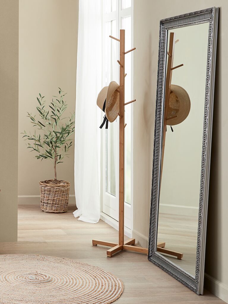 Cây treo quần áo | FELSTED | tre | màu tự nhiên | R57xS57xC160cm